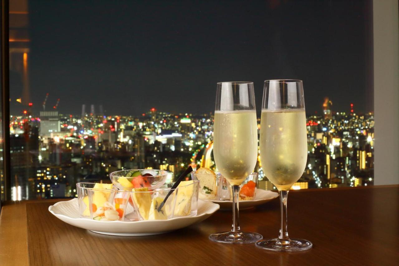 Nagoya Prince Hotel Sky Tower Buitenkant foto Champagne flutes