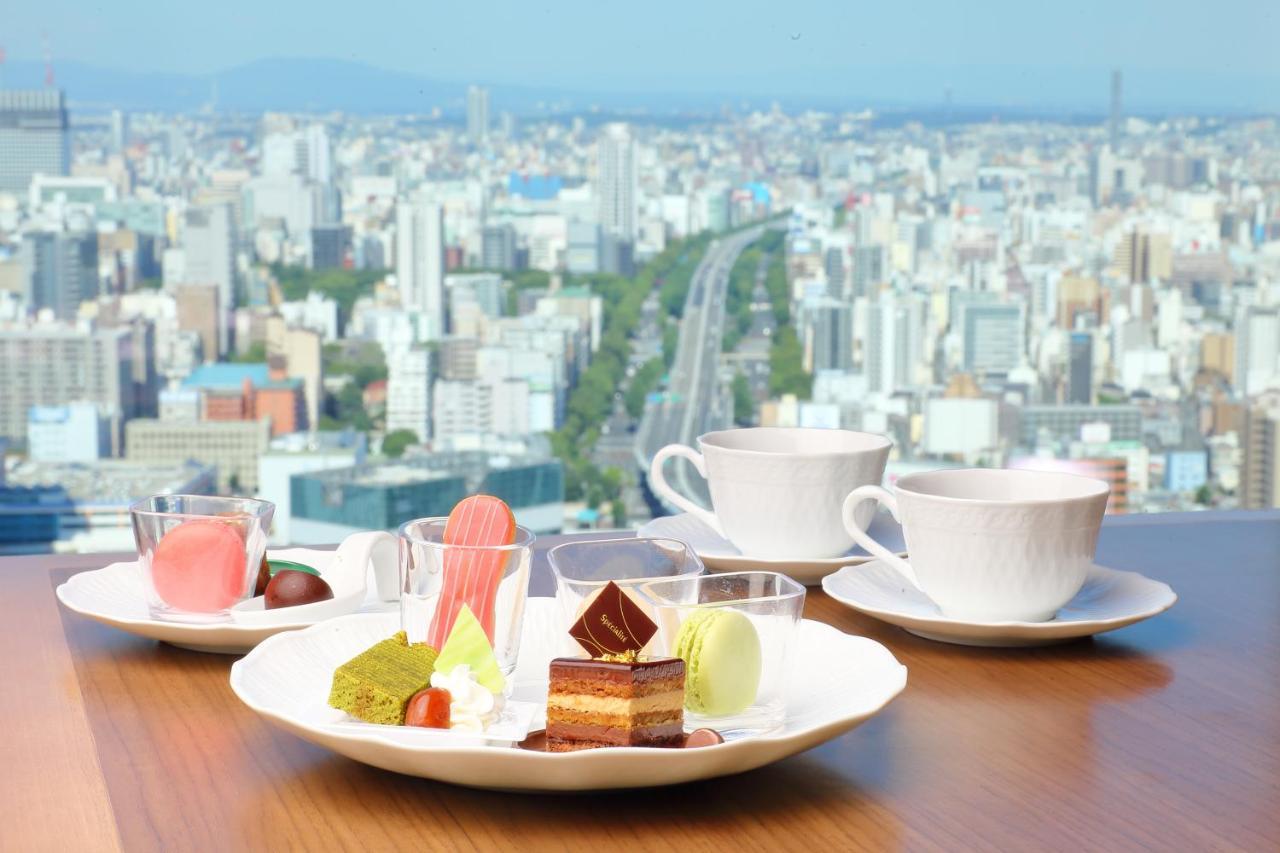 Nagoya Prince Hotel Sky Tower Buitenkant foto Afternoon tea at the Tokyo Skytree